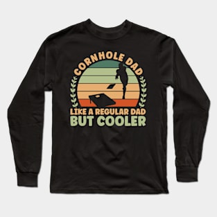 Cornhole Dad Long Sleeve T-Shirt